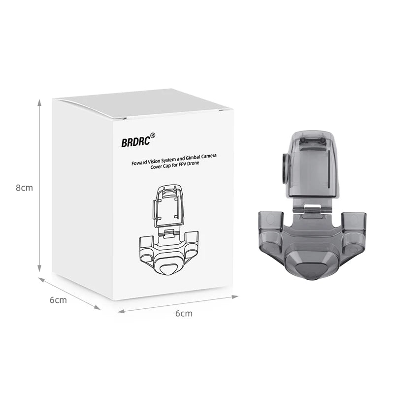 Lens Cap for DJI FPV Combo - Lens Down-view Integrated Cover Protector Drone Down-visual Lens Cap Gimbal Camera Fixed Protector Accessories 35 Lens Cap for DJI FPV Combo, Fix the gimbal to protect the lens from being scratched during transportation .