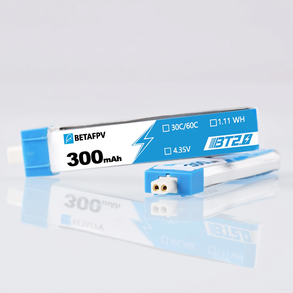 8PCS BETAFPV Drone Batterie BT 2,0 300 mAh/450 mAh 1S Für BETAFPV Ceuts FPV Kit Racing Drone 4,35 V 30C FPV Lipo BT 2,0 Stecker FPV Batterie 22 8PCS BETAFPV Drone Battery, 1.11 WH IBTzh 4.35V 300mAh 30C/60C B