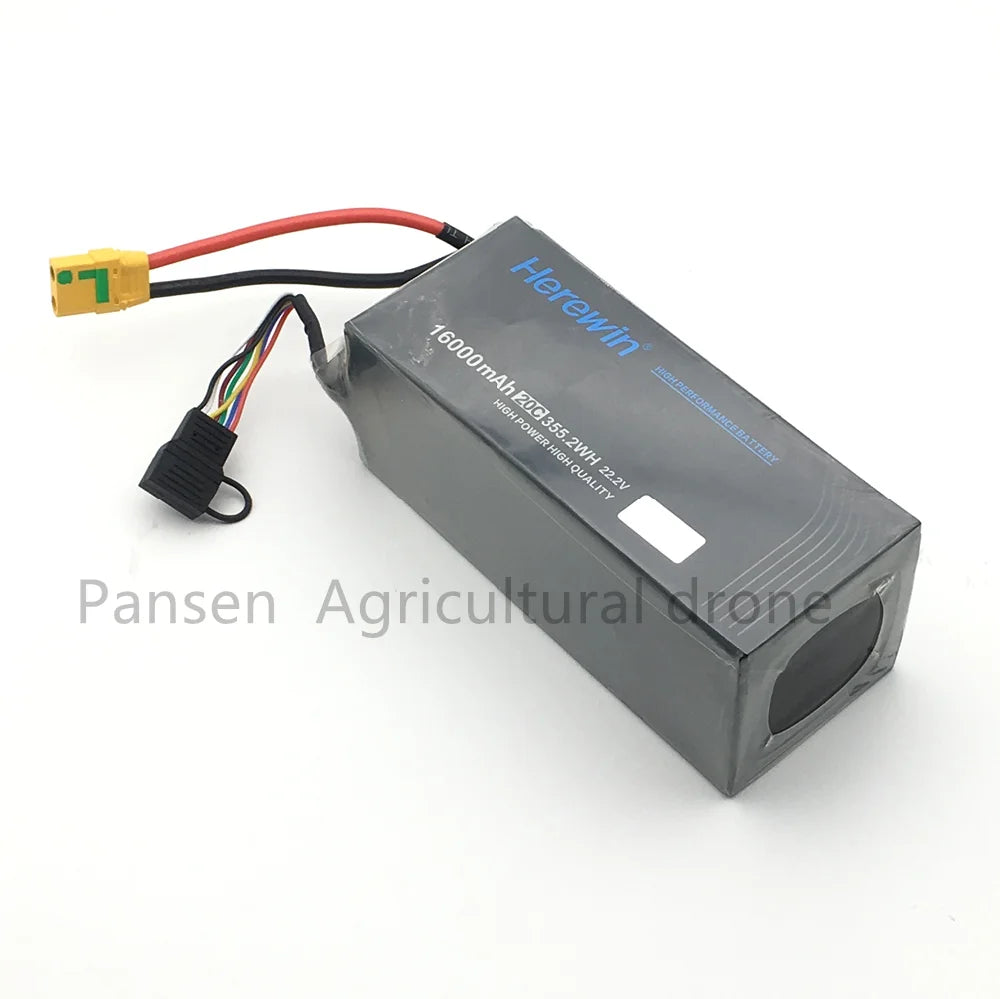 Herewin 16000MAH 22000MAH Battery 22.2v 6S 20C Agricultural Drone Battery - Plant Protection UAV Battery 48 Herewin 16000MAH 22000MAH Battery, HGHPeRtORNNGEUAtTERy 12200355.2 HighPO