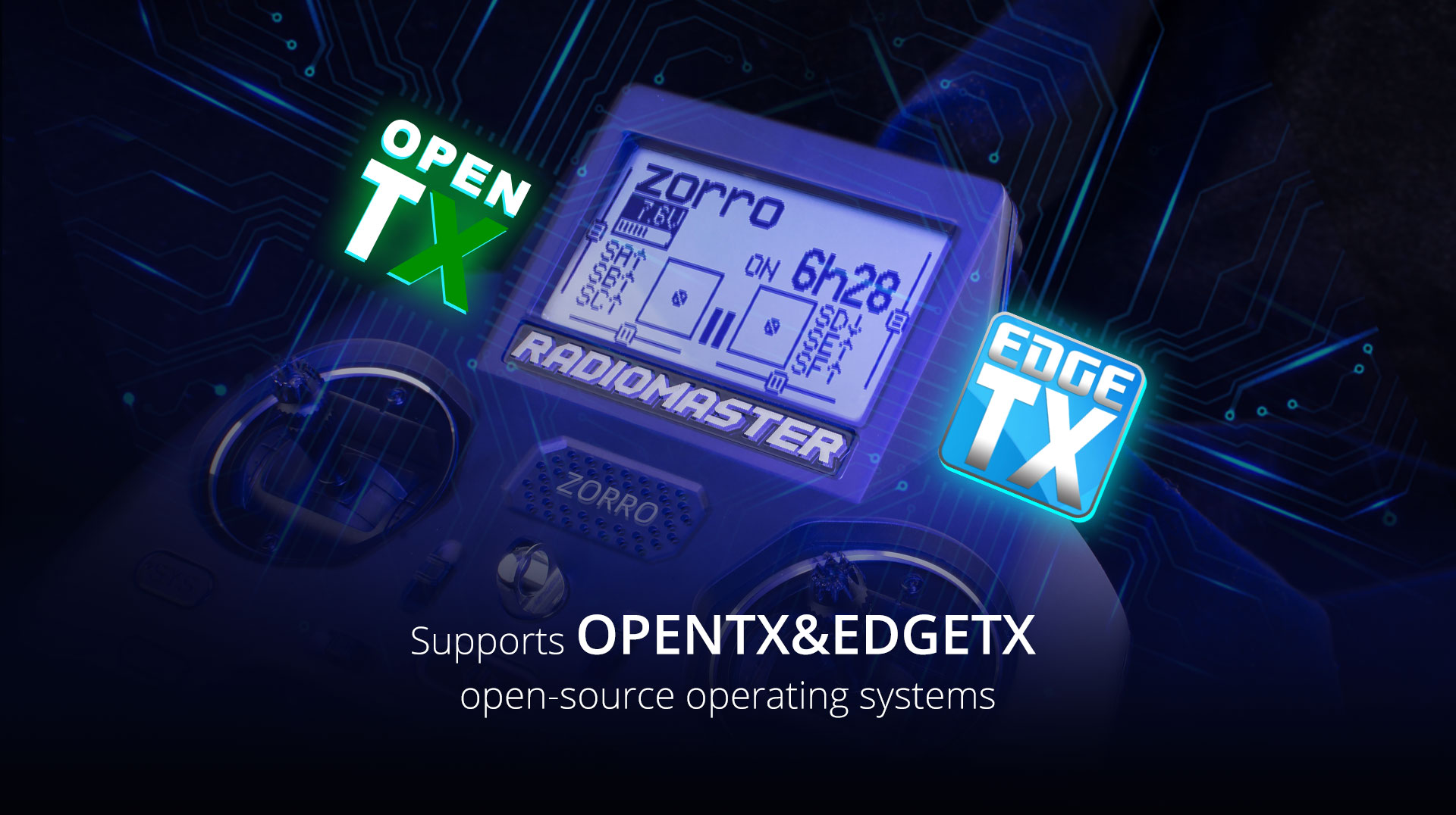 QN m Supports OPENTX&EDGETX open-source operating