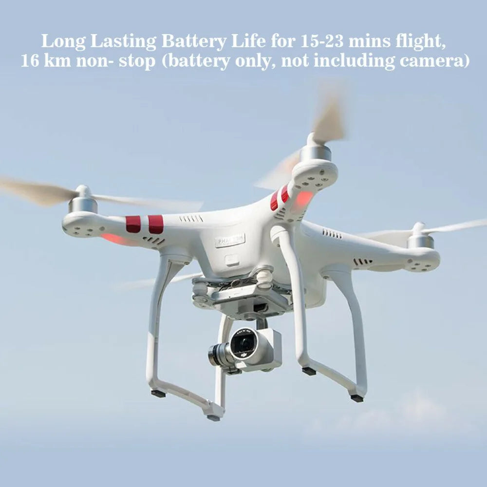 DJI Phantom 3 SE Battery, long Lasting Battery Life for 15-23 mins flight, 16 km non- (b