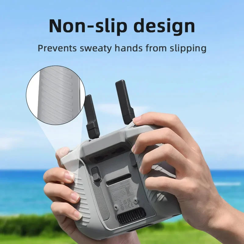 Silicone Case Cover for DJI Mini 4 Pro RC 2 Remote Controller - PU Adjustable Lanyard for DJI Mini 4 Pro Neck Strap Accessories 74 Non-slip design Prevents sweaty hands from slipping 306 s(