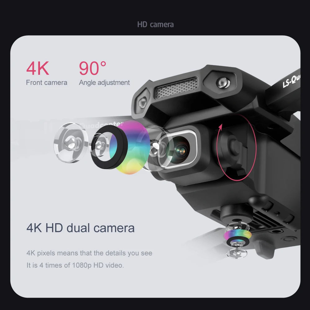 Mini WIFI Professional Drone with 4k