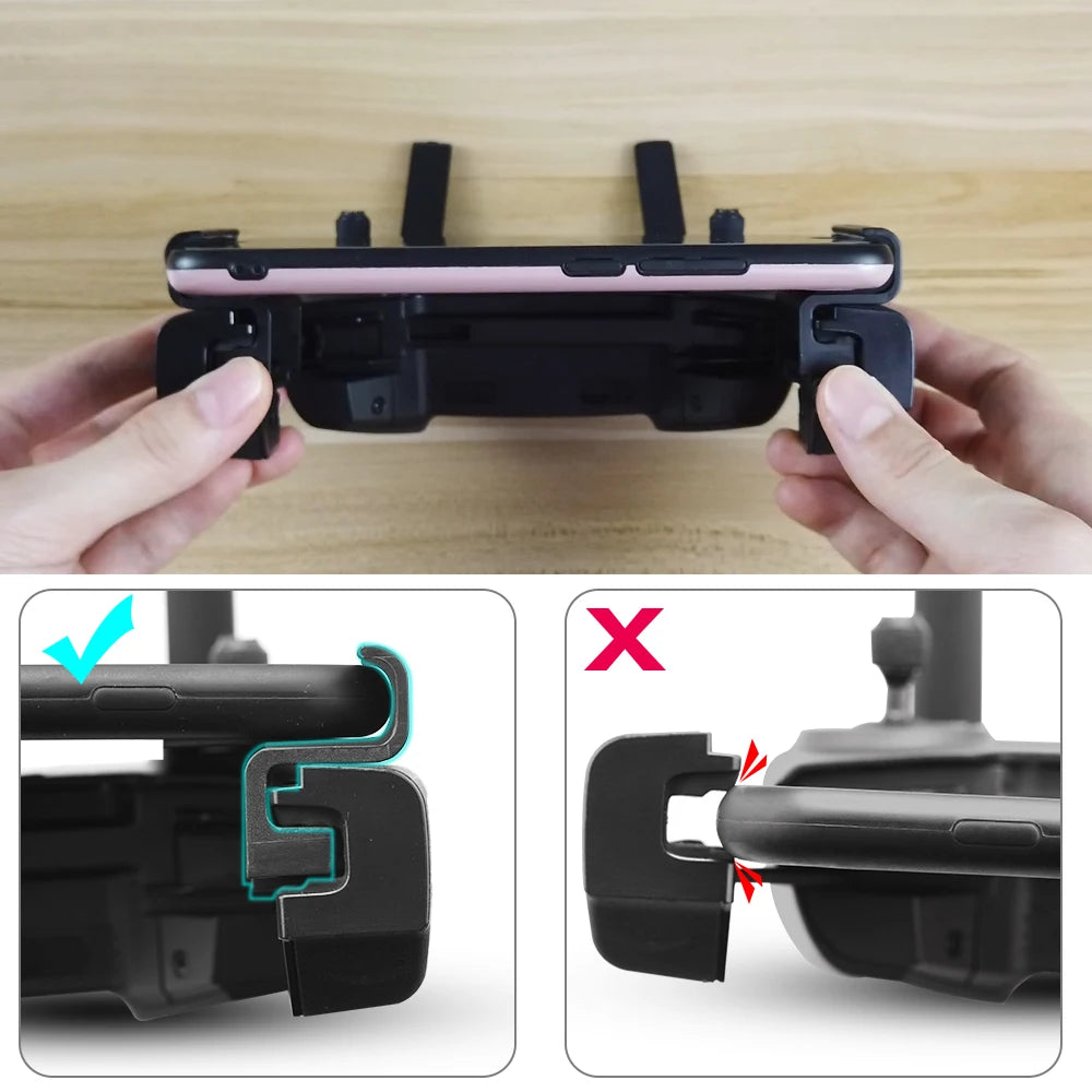 Держатель для телефона с шейным ремешком для DJI Mavic mini 1/SE, кронштейн для ремня дрона, зажим для крепления, ремешок для подвешивания, аксессуары для Mavic 2 Pro Zoom 17 the mobile phone holder supports mobile phones with a total thickness of less than 10mm