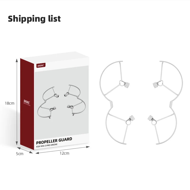 DJI Mavic Mini 1/2/SE/MINI 3 PRO Propeller Guard Protector Props Blade Protection Cover Cage Drone Accessories 61 Shipping list BADAC 18cm Mini 3 PRO DRONE Scm 12cm Bad