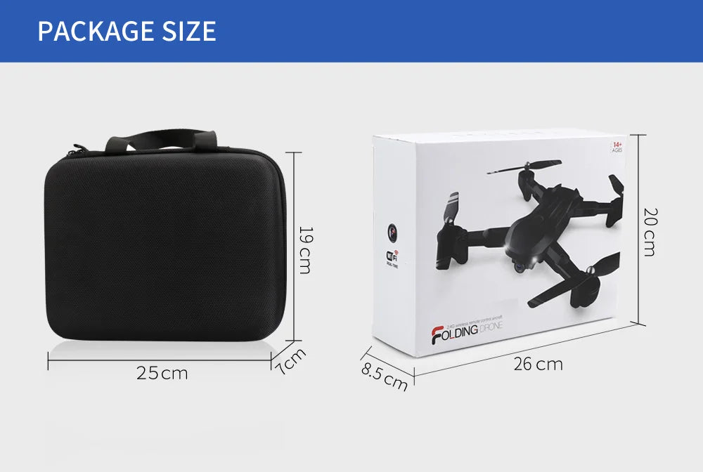 yes h26 rc drone optical flow positioning 4k 