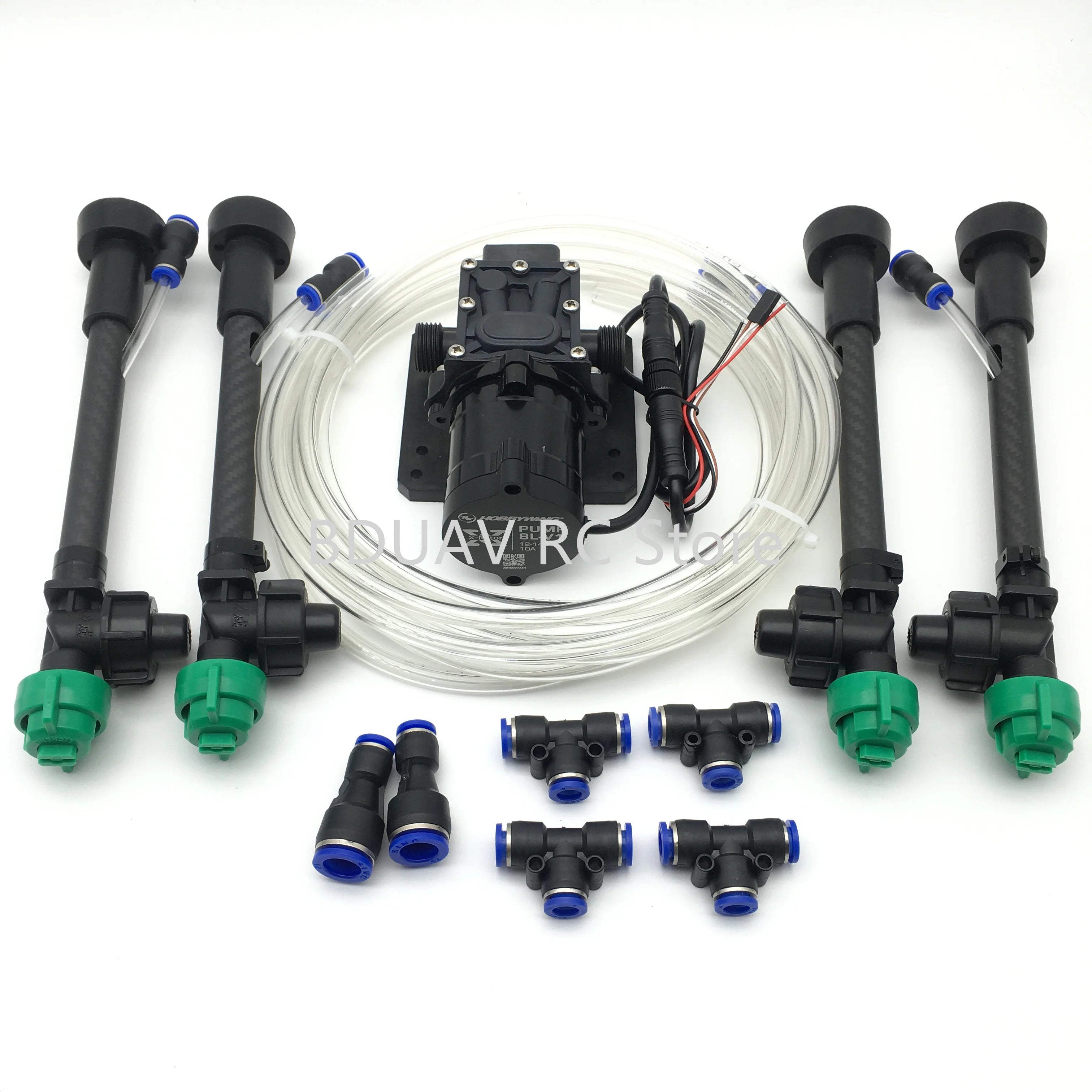 Agricultural drone Spray System - Pressure Nozzles, hobbywing 5L 8L Brushless Water Pump Built-in ESC for 25kg 16kg 10kg for Agricultural drone 20 Agricultural drone Spray System SPECIFICATIONS Wheelbase : Bottom Plate Use
