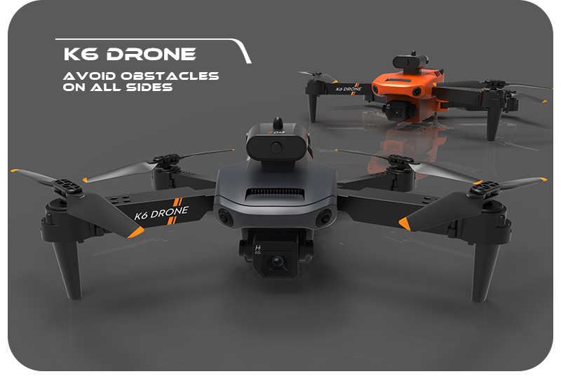 K6 Mini Drone, k6 drone avoid obstacles on all sides . 