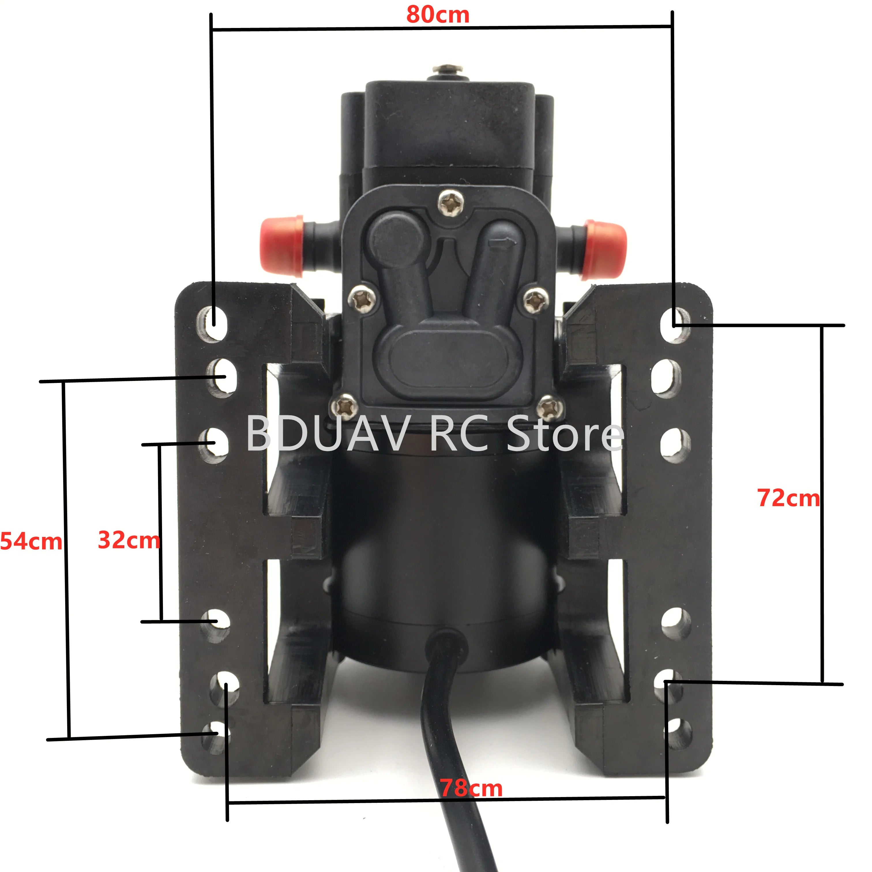 Agricultural drone Spray System - Pressure Nozzles, hobbywing 5L 8L Brushless Water Pump Built-in ESC for 25kg 16kg 10kg for Agricultural drone 26 Agricultural drone Spray System, 8Ocm BDUAV RC Store 72cm 54cml 32c