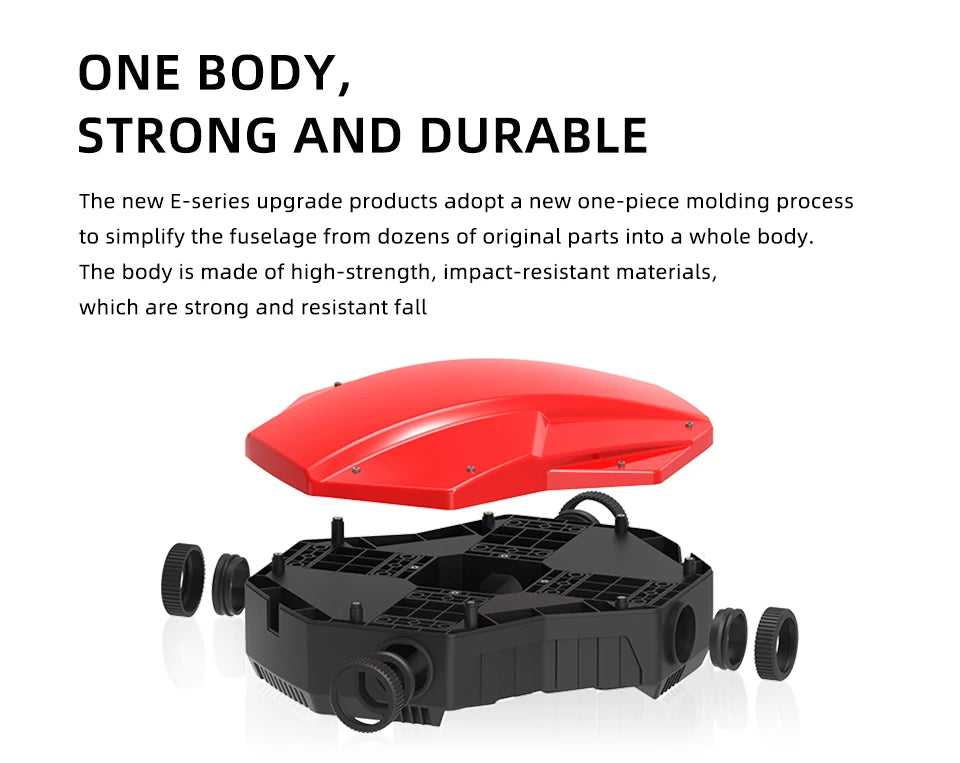 EFT E410P 10L Agriculture Drone - 4 Axis Agriculture Drone frame 10L Water Tank 30inch Propeller Compact With Hobbywing X8, JIYI K3A Pro,Skydroid H12 65 EFT E410P 10L Agriculture Drone, the new E-series upgrade products adopt a new one-piece molding process .