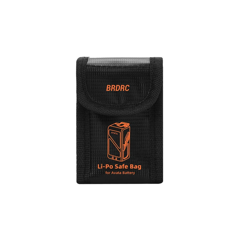 Сумка для хранения аккумулятора DJI Avata Lipo Battery — безопасная сумка, взрывозащищенный чехол для переноски, аксессуары для дронов 11 Battery Storage Bag for DJI Avata Lipo Battery, BRDRC Li-Po Safe Bag for Avata