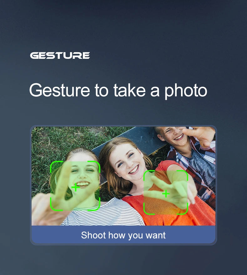 S8 Drone, gestu?e gesture to take a photo shoot how you