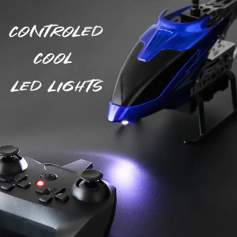 50CM RC Helicopter, Oversized 50cm alloy body, sturdy and resistant to falling