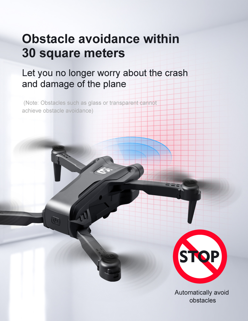 KBDFA Drone, stqp automatically avoids obstacles within 30 square meters 