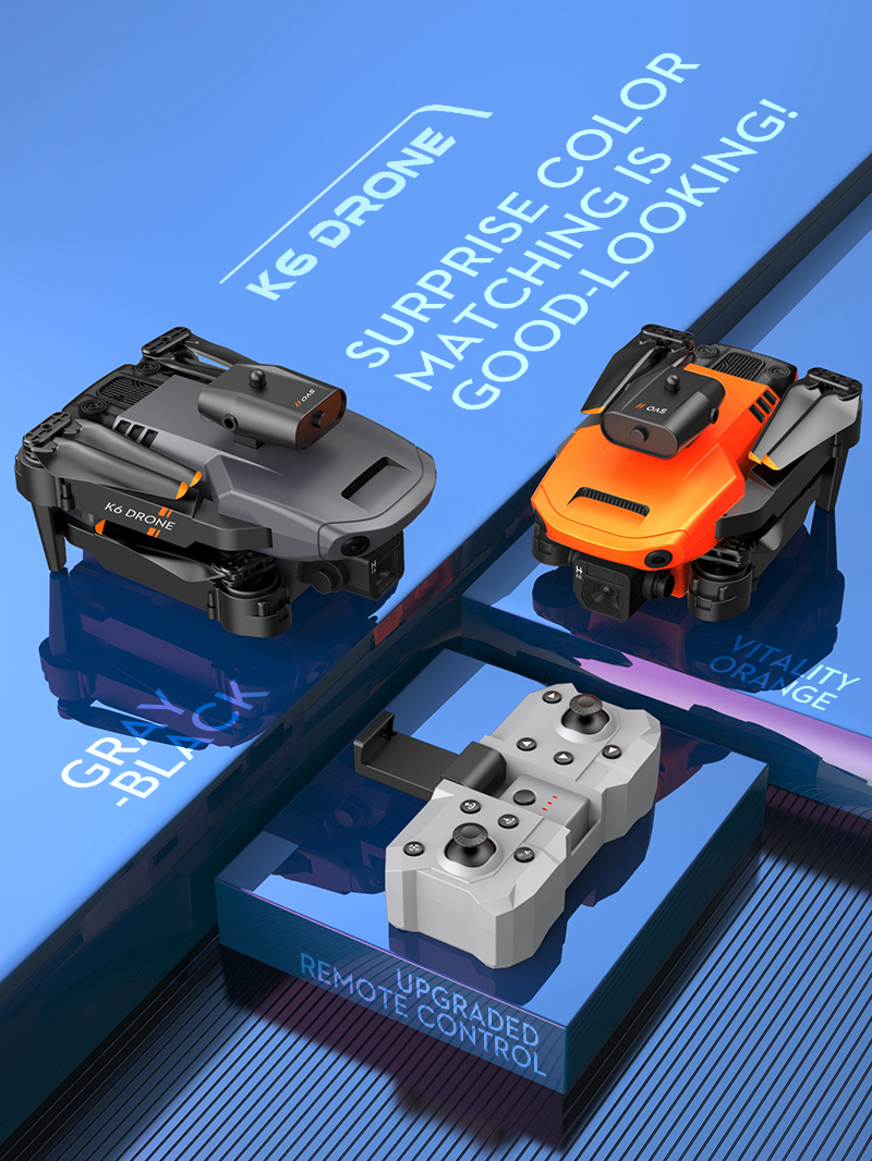 K6 Mini Drone, 8g color good-lookingi drone matching' surprise k6