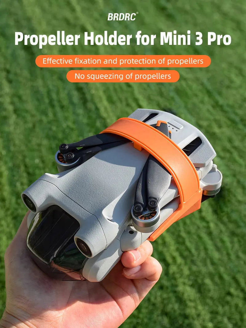 Propeller Holder For DJI Mini 3 Pro - Wings Fixed Stabilizers Protective Prop Blades Strap for Mavic Mini 3 Pro Drone Accessories 19 Propeller Holder For DJI Mini 3 Pro, BRDRC Propeller Holder for Mini 3 Pro Effective fixation and protection of propellers