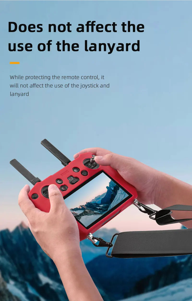Silicone Case for DJI Mavic 3 Remote Controller - Cover Protective Case Sleeve Anti-Scratch DJI RC Pro Accessories 28 Silicone Case for DJI Mavic 3 Remote Controller, Does not affect the use of the joystick and lanyard Lbrorc