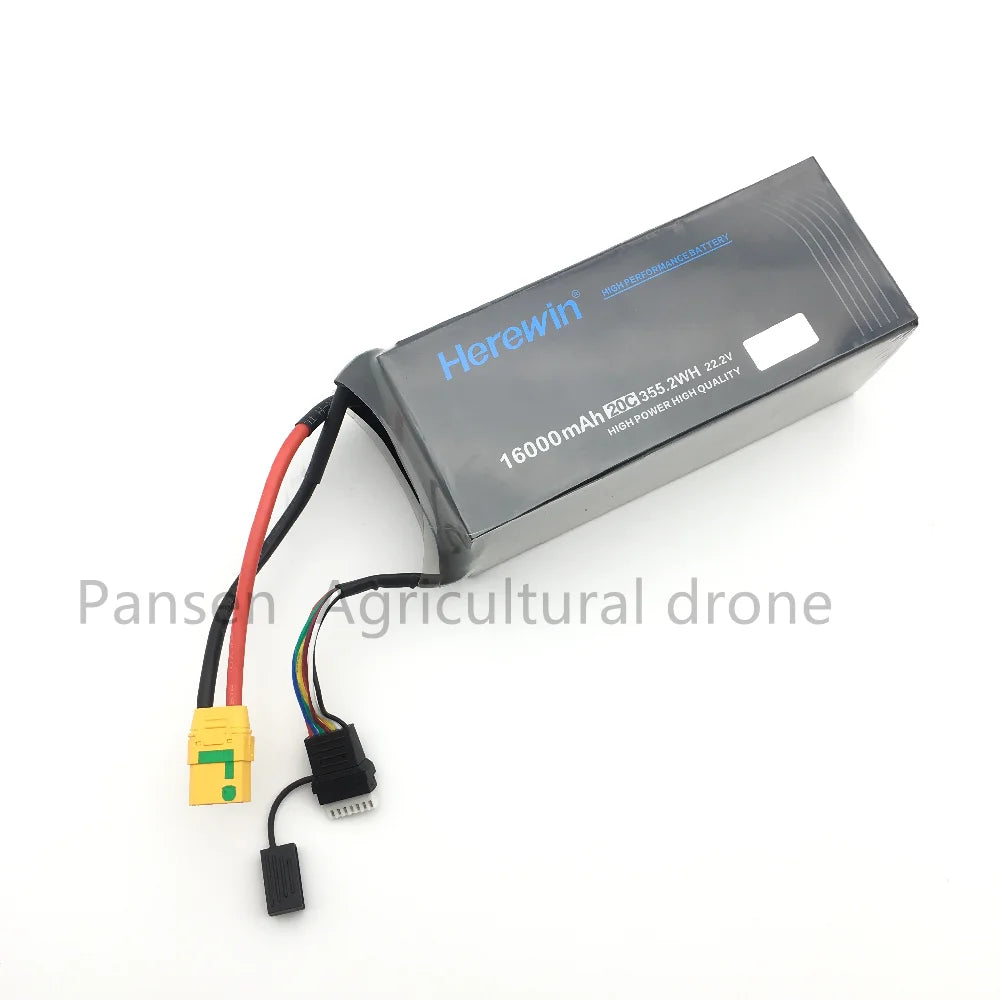 Herewin 16000MAH 22000MAH Battery 22.2v 6S 20C Agricultural Drone Battery - Plant Protection UAV Battery 44 Herewin 16000MAH 22000MAH Battery, Pans Tgricultural drone RORMAANGE BATIeRX pi Hl