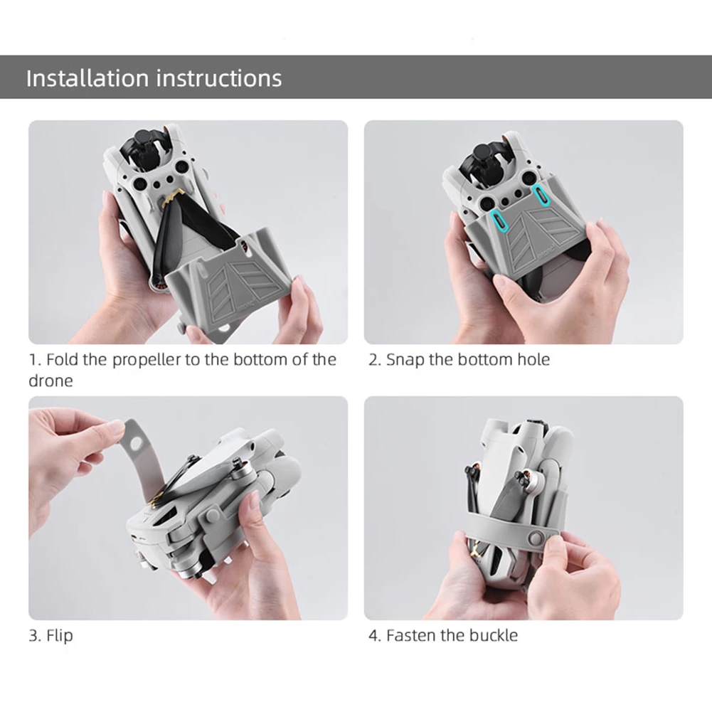 For DJI MINI 3 PRO Propeller Fix Flexible Propeller Holder Stabilizer Wing Protector Strap for DJI Mini 3 Pro Drone Accessories 32