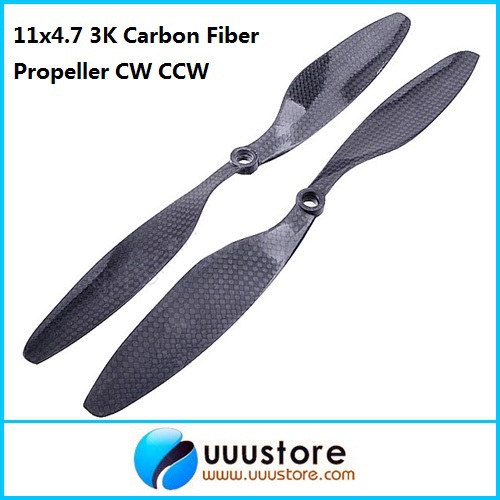 4 Pairs 10x4.7 3K Carbon Fiber Propeller CW CCW 1047 Props Cons For DJI Quadcopter Hexacopter UFO 5 11x4.7 3K Carbon Fiber Propeller CW CCW uuustore.