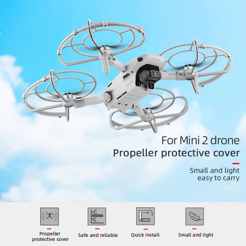 DJI Mavic Mini 1/2/SE/MINI 3 PRO Propeller Guard Protector Props Blade Protection Cover Cage Drone Accessories 37 Mini 2 drone Propeller protective cover Small and light easy to carry Propeller Safe and reliable Quick