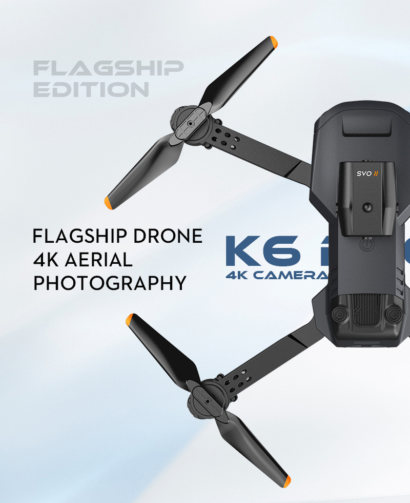 K6 Mini Drone, flagship edition svo flagship drone 4k aerial k6 4
