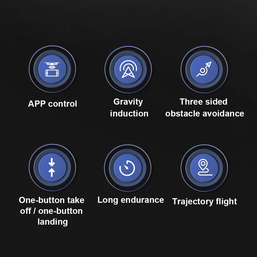 F191 Max Drone, app control gravity three sided induction obstacle avoidance one-b