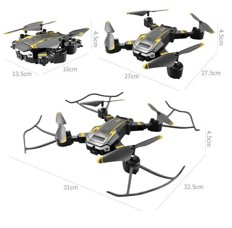 8k Professional Drones with HD Camera Obstacle Avoidance Aerial Photography Foldable Quadcopter Rc Helicopter Dron Toys 63 drone battery: 3.7v 2500ma controller mode: mode